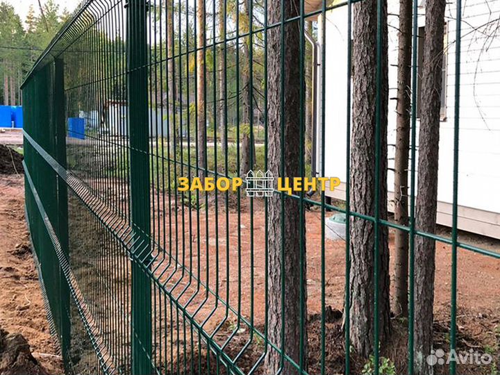 3D, 2D заборы из сварной сетки Гиттер, Новинка