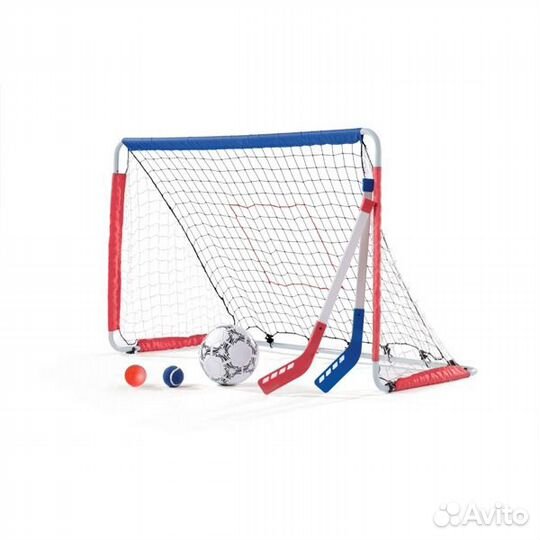 Ворота для футбола И хоккея step2