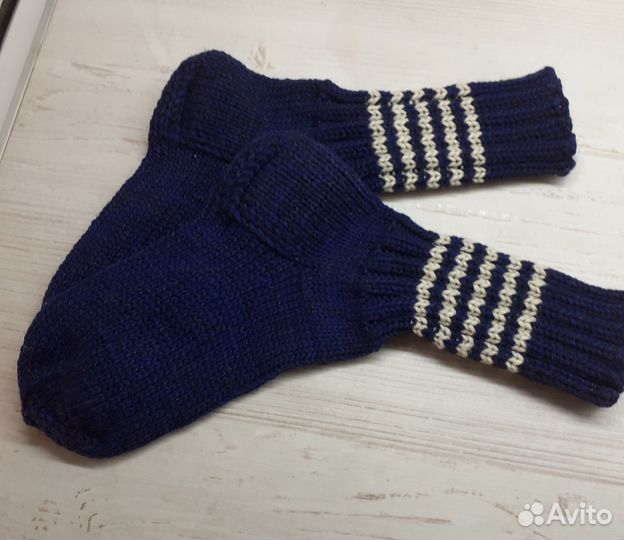 Носки вязаные.Размер-23, 25