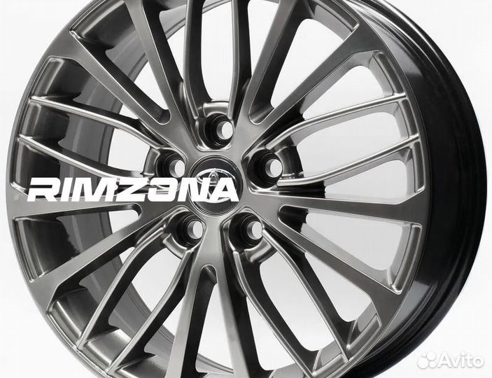 Литые диски в стиле Toyota R18 5x114.3 hgh