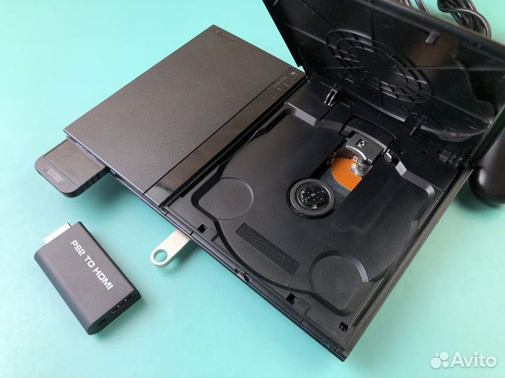 PS2 Hdmi 24 Игры Fmcb 64Gb