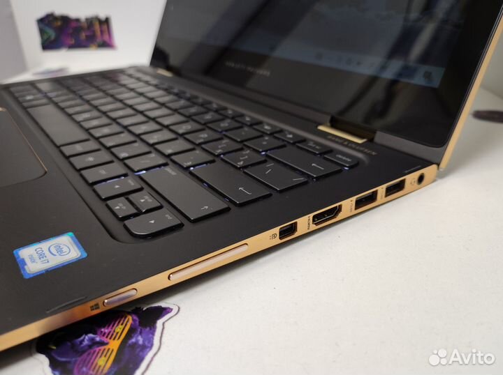 HP Spectre x360 13-4106ur (1440/i7/8/512ssd)