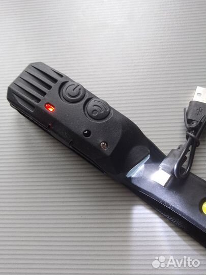 Налобный фонарь с датчиком движения