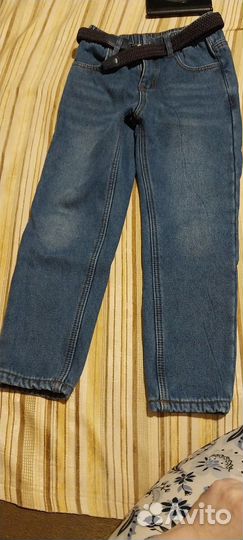Джинсы детские утепленные futurino 122