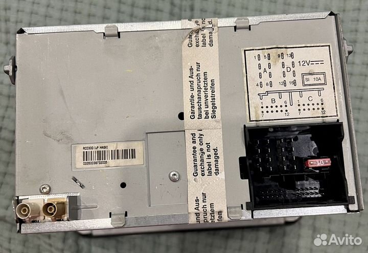 Головное устройство volkswagen passat B6