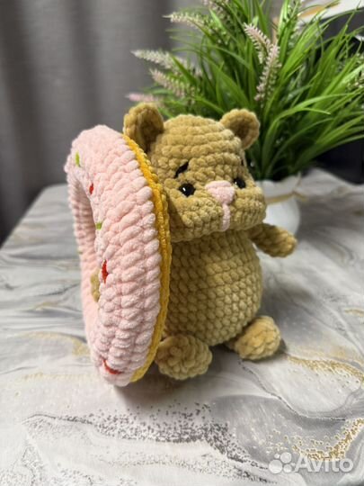 Вязаные игрушки ручной работы