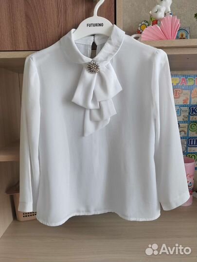 Блузка школьная 140 146