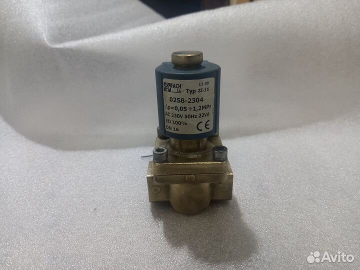 Клапан ZE-16/220 для мпу-700-01