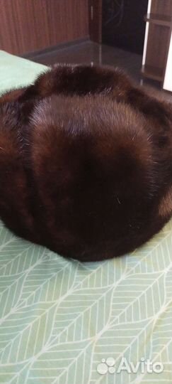 Норковая шапка мужская