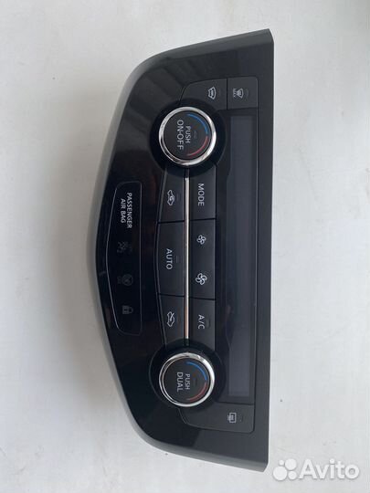 Блок управления климат-контролем. Nissan Qashqai