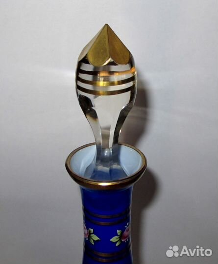 Графин. Многослойное стекло. Богемия