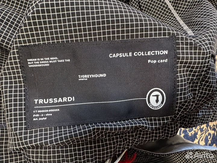 Куртка ветровка оригинал trussardi