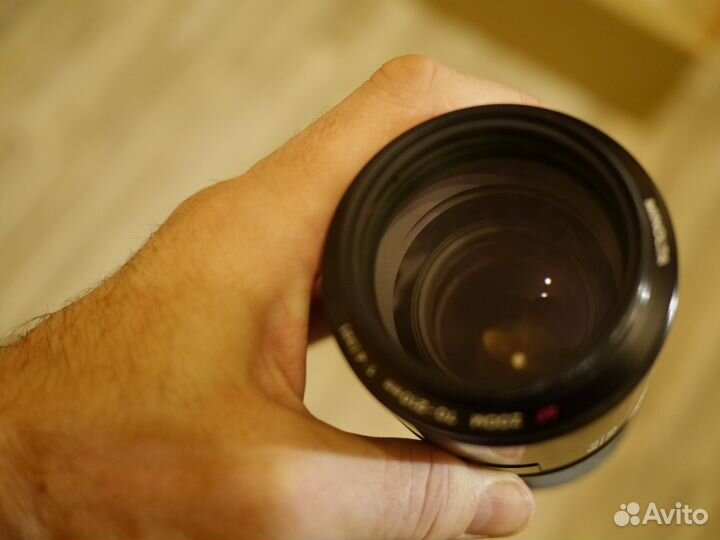 Minolta 70-210 F4 Знаменитая пивная банка sony