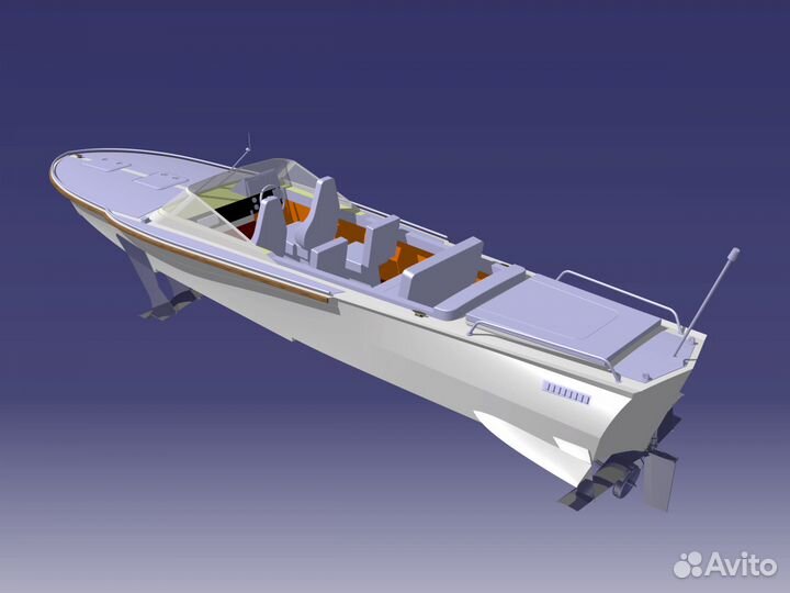 Ремонт катеров Волга, Крылатка, Стрела, пр. 343