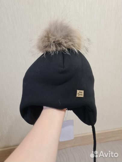 Зимняя шапка для мальчика Ami Boom р. 50 52 новая