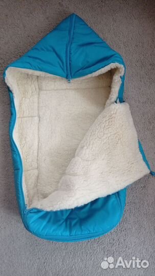 Зимний конверт в коляску