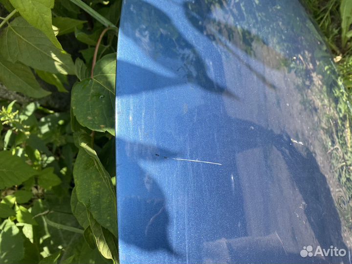 Капот Honda Civic 8 4D седан голубой