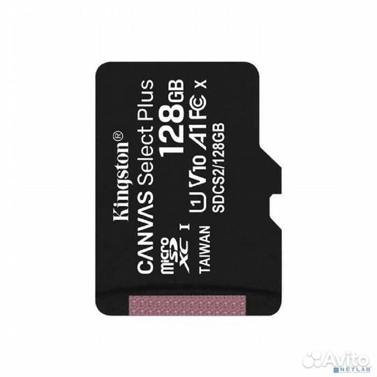 Micro SecureDigital 128Gb Kingston sdcs2/128gbsp microsdxc Class 10 UHS-I