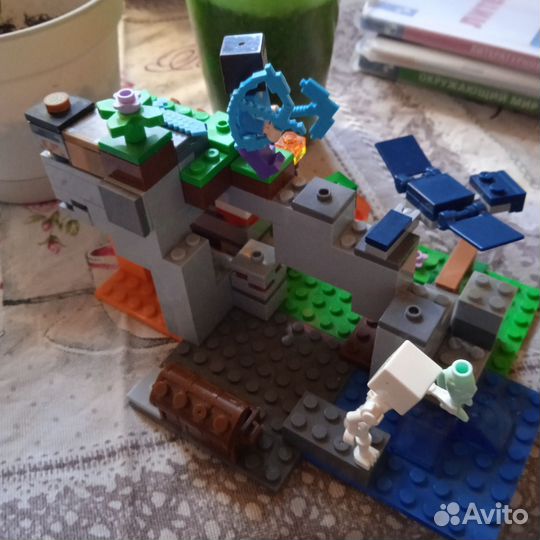 Lego minecraft шахта