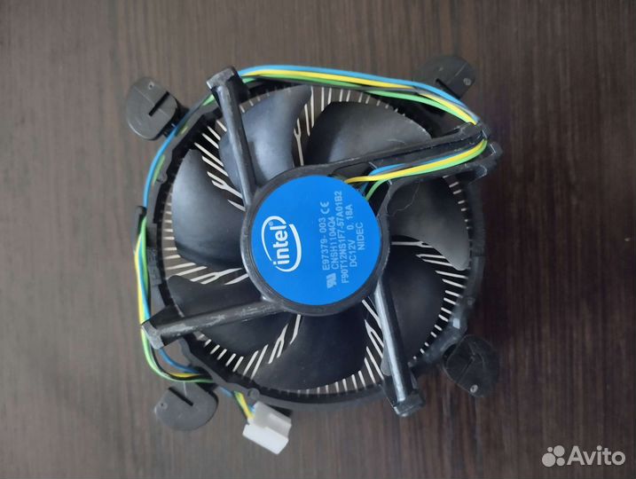 Охлаждение процессоров Интел
