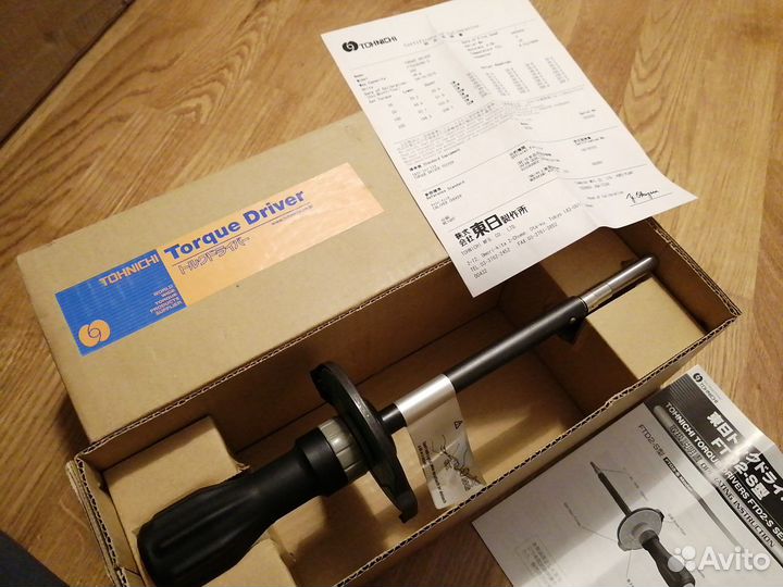 Новая Динамометрическая отвертка Tohnichi FTD-S