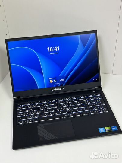 Игровой 15.6'' Gigabyte i5-12500 + rtx4050