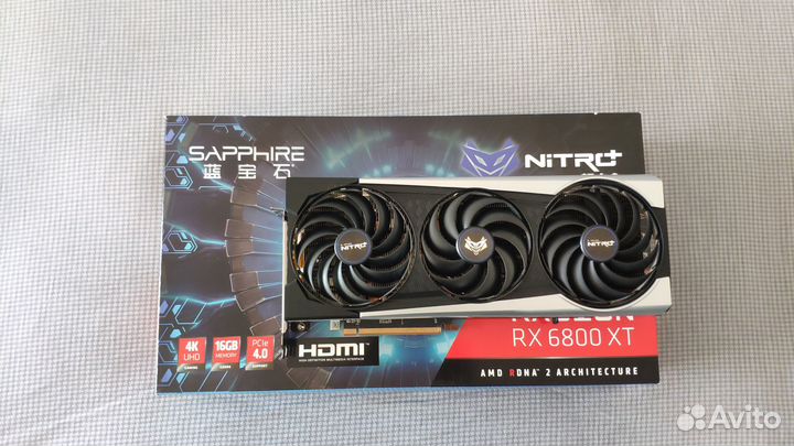 Видеокарта Sapphire Nitro+ AMD Radeon RX 6800 XT