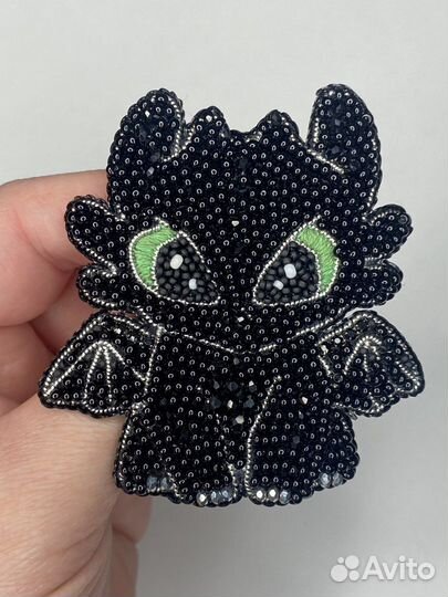 Брошь «Беззубик»