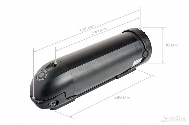 Аккумулятор для электровелосипеда Медведь 36В 11Ач