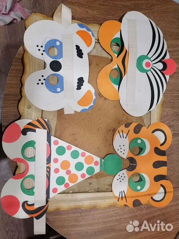 Новогодние маски СССР