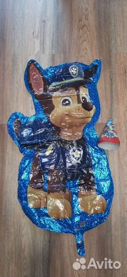 Шар фольгированный Гонщик с колпачками