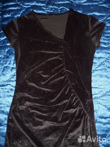 Платья бархат 42 44 46