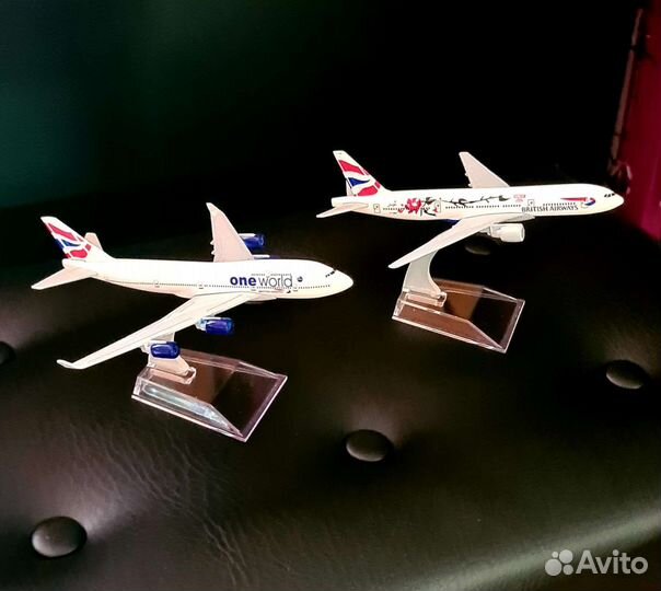 Модели самолетов Boeing, Airbus, Concord, ATR