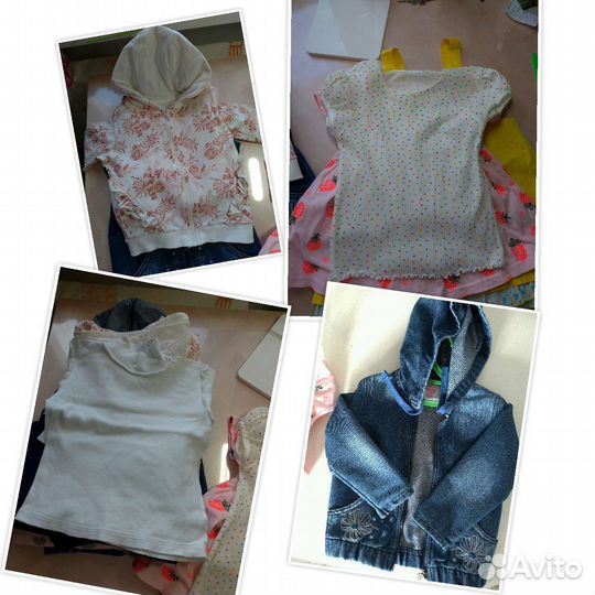 Одежда пакетом для девочки 2-3 года