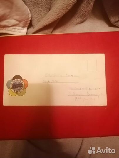 4 Конверта раскладушки СССР 1957 Фестиваль Большой