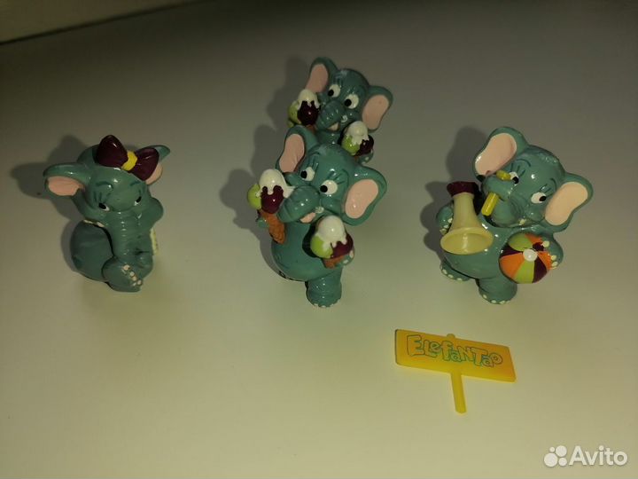 Фигурки из коллекций киндер (kinder)