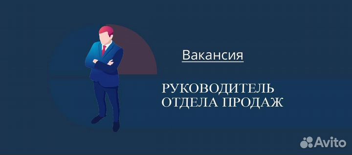 Руководитель отдела продаж удаленно