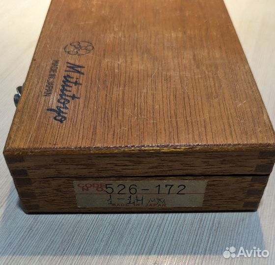 Нутромер mitutoyo 1-1.4 мм, 0.001