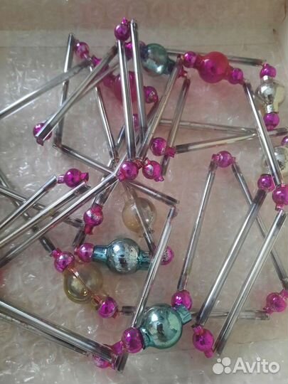 Бусы на елку СССР