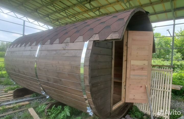 Баня бочка из кедра