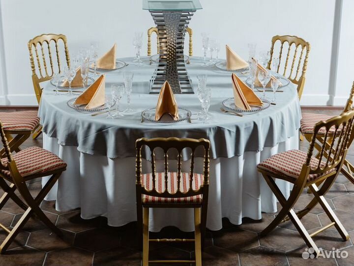 Аренда круглых столов