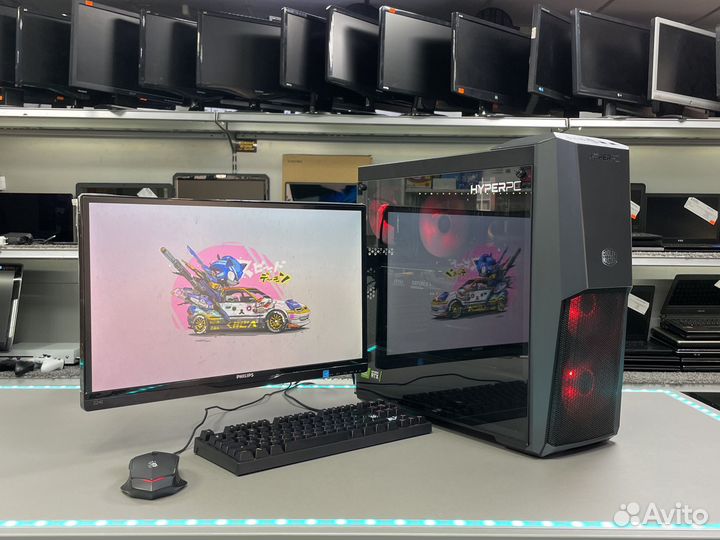 HyperPC/ Intel Core i5 9400F/ 32Gb/ RTX 2060/ NVMe