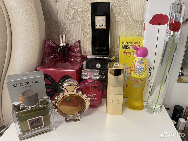 Guerlain,Kenzo,Victoria Secret парфюм