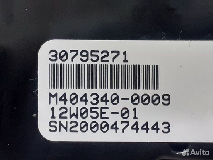 Блок управления климатом Volvo Xc60 хс60