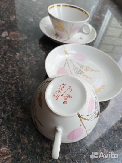 Чайная чашка фарфор Дулево