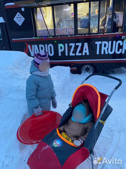 Санки с колесами