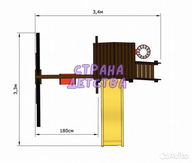 Детская игровая площадка для улицы