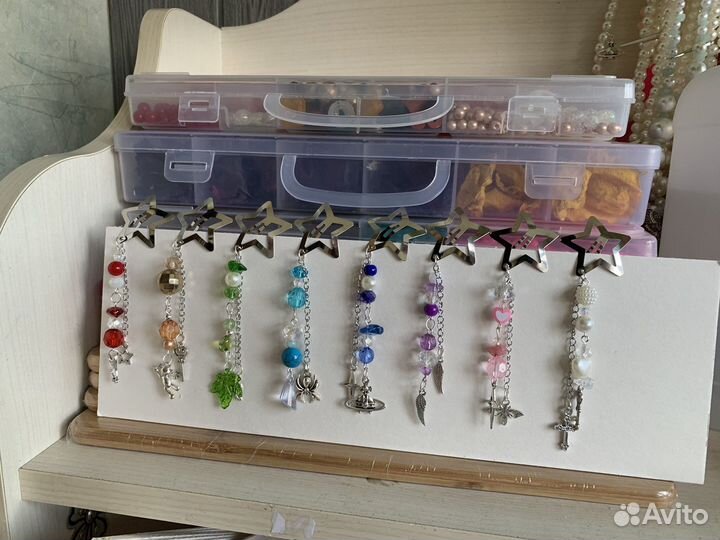 Заколки звезды