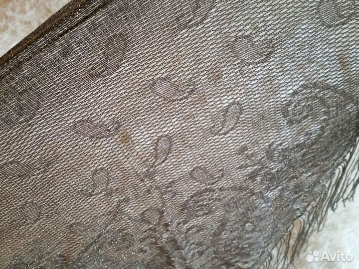 Платок косынка СССР с люрексом