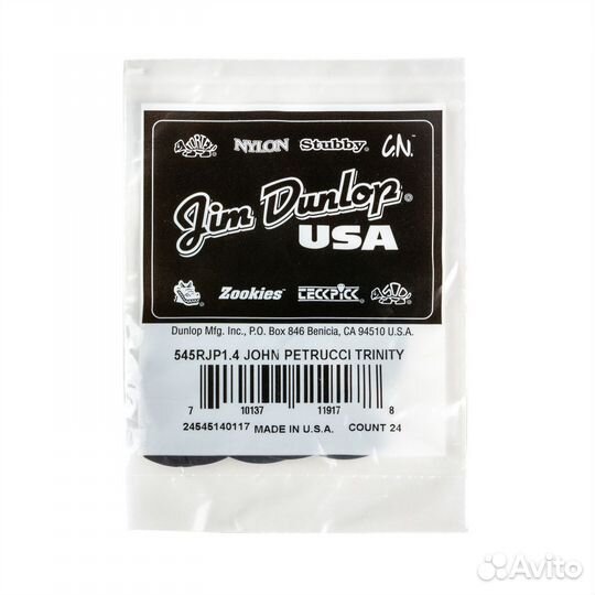 Dunlop 545RJP1.4 John Petrucci Trinity Медиаторы